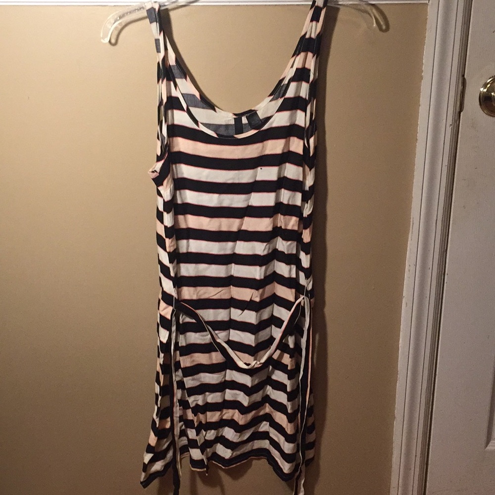 stripped dress